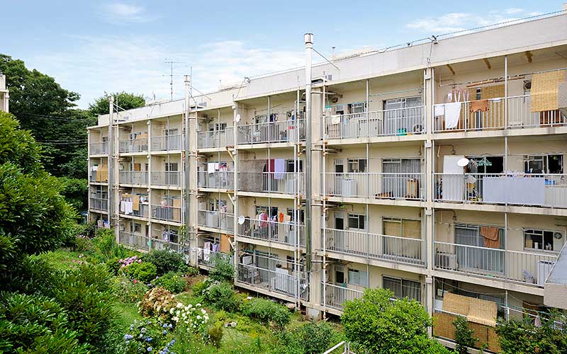 豪徳寺住宅>外観