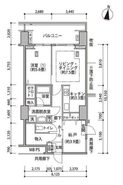 東雲キャナルコートCODAN＞間取り図