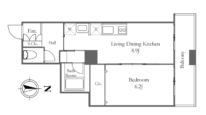 リバーシティ21イーストタワーズ＞間取図