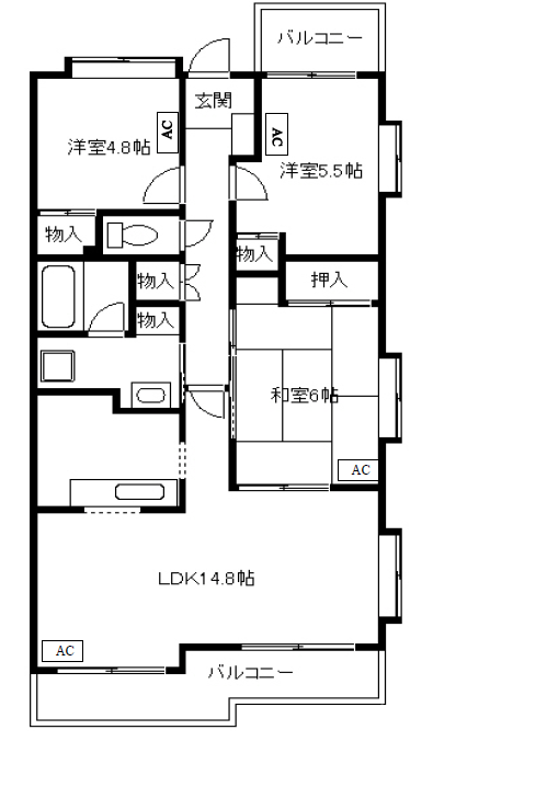 プレイス・アイズ>間取図