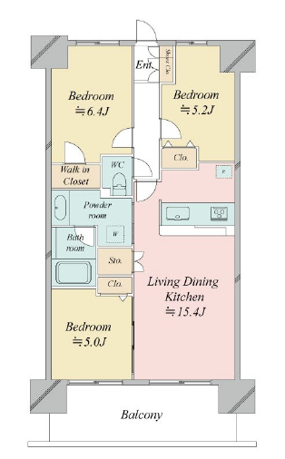 レジディア南千住＞間取図