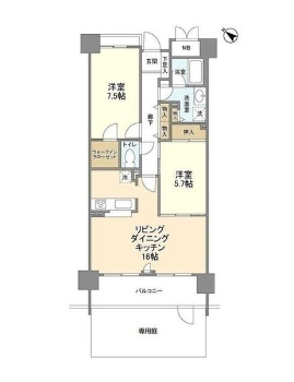 ブリリアントヨス>間取図