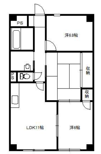 パーソンヒルズ>間取図