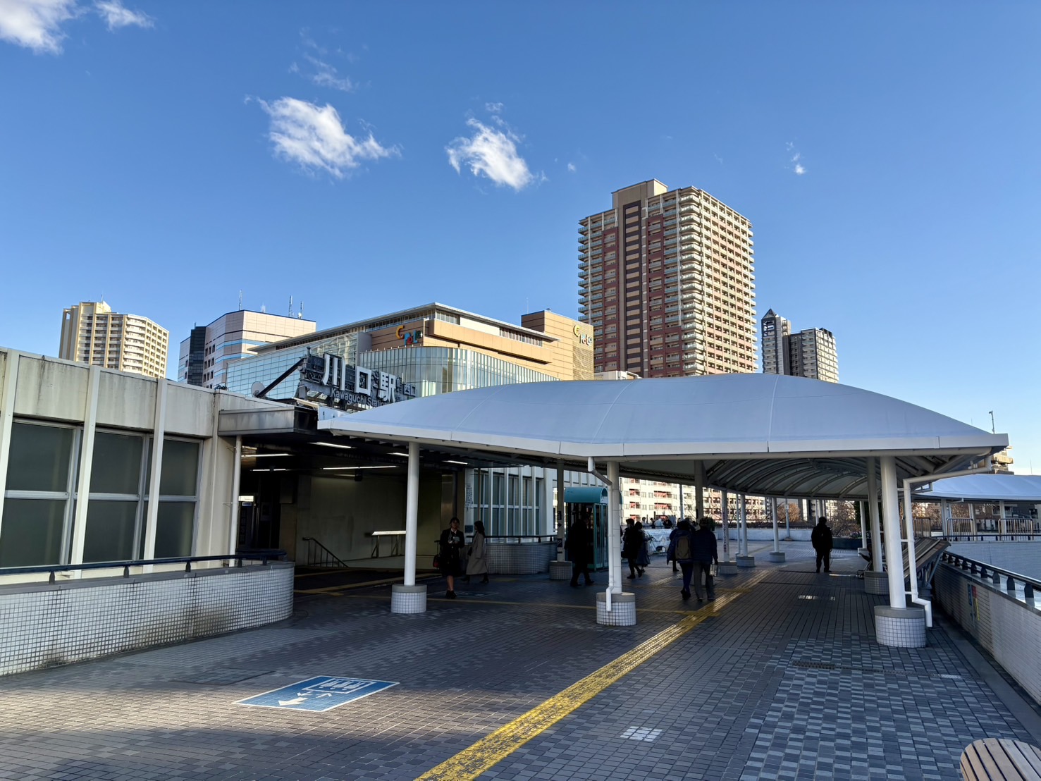 エバーグリーンコート＞最寄り駅　川口