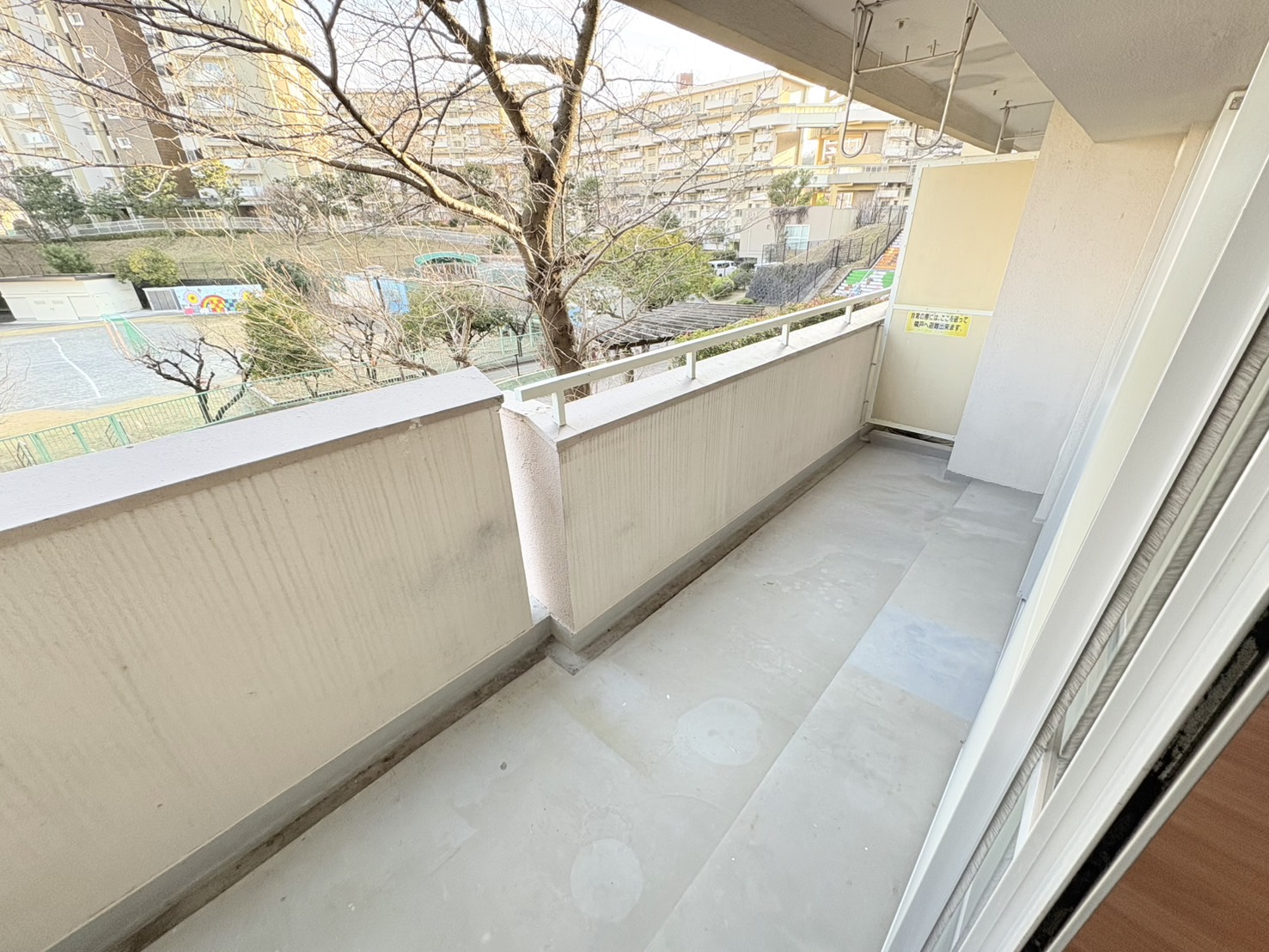 南永田団地>バルコニー