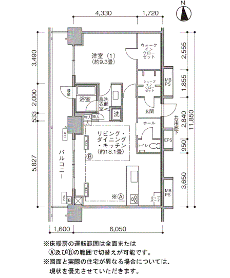 ベイシティ晴海スカイリンクタワー＞間取図