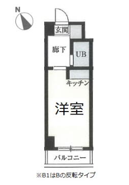 プレステージ西谷>間取図