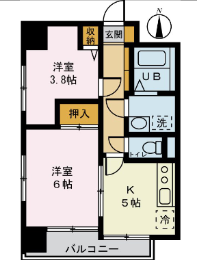 casa de KF&M>間取図