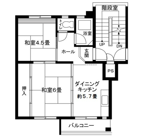 川崎下麻生第一＞間取図