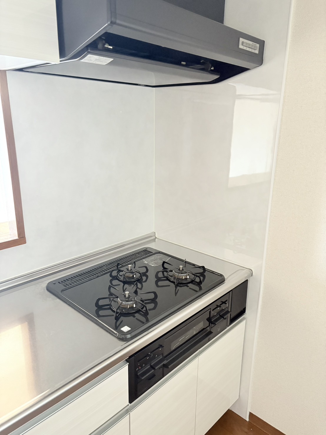 ランドロードU＞3口ガスコンロ