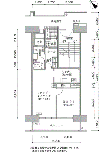 稲毛海岸駅前プラザ＞間取図