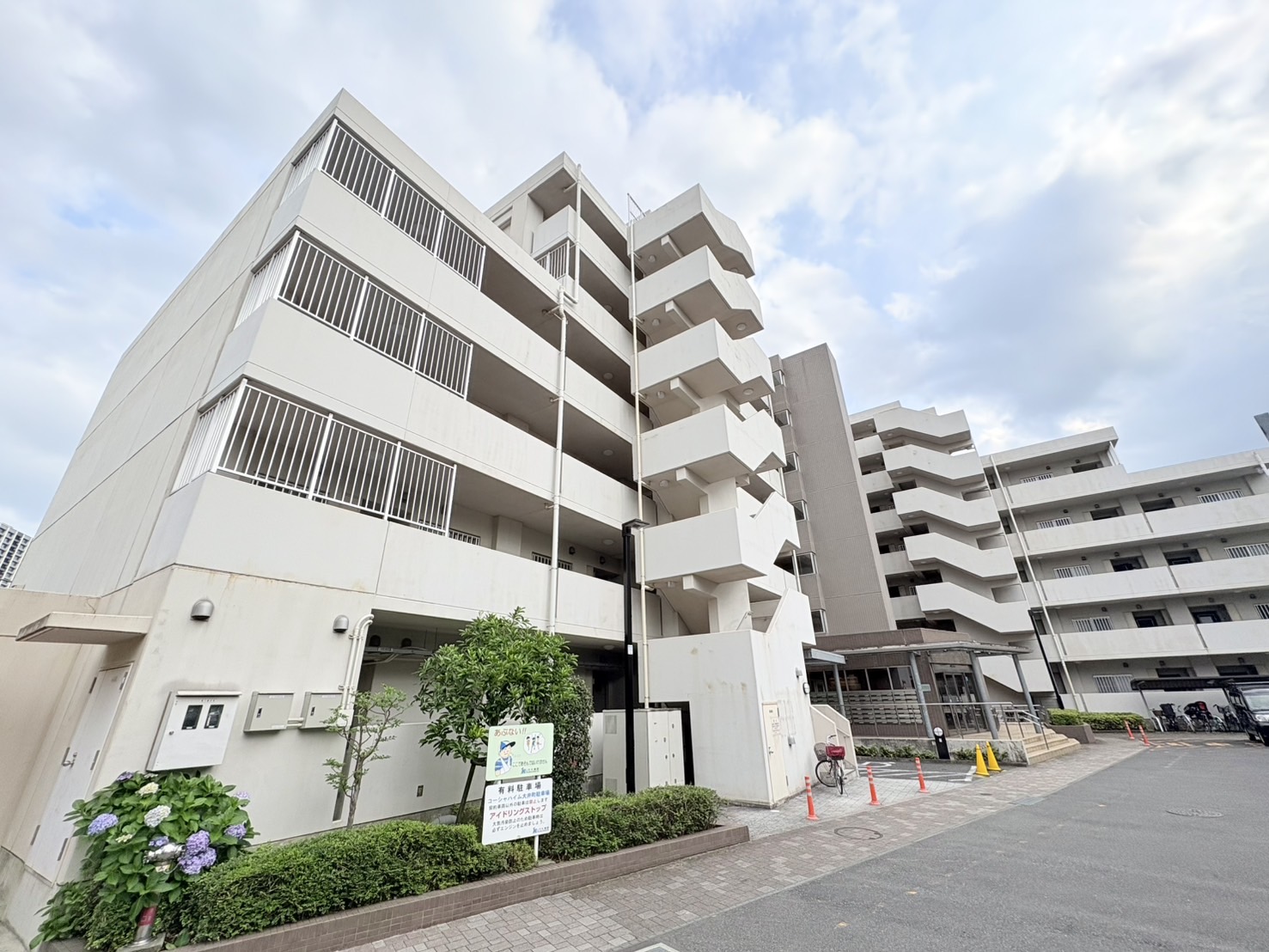 コーシャハイム大井町>外観