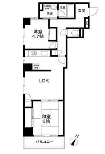フェリーチェお茶の水>間取図