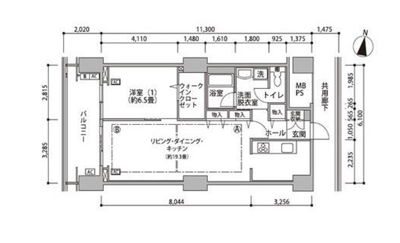 東雲キャナルコートCODAN>間取図