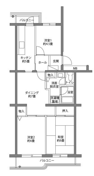 シーブリーズ金沢＞間取図