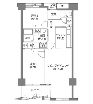 ファンテ>間取図
