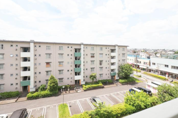 尾山台団地>外観