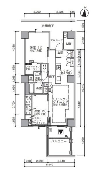 東雲キャナルコートCODAN＞間取図