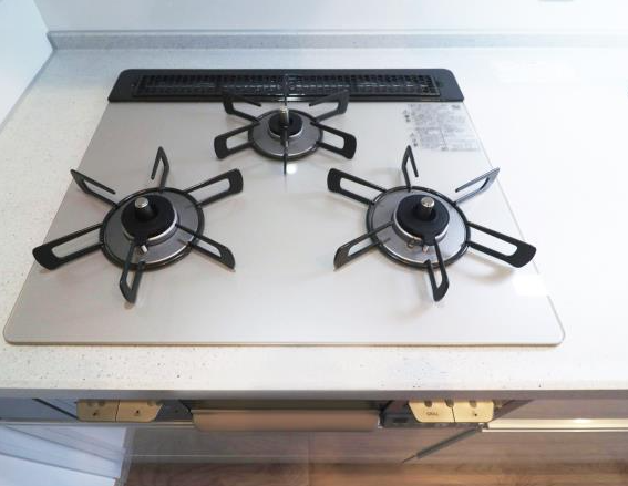 横浜ヴェールタワー＞3口ガスコンロ