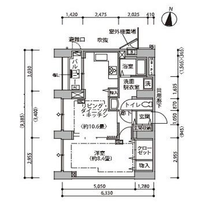 東雲キャナルコートCODAN＞間取図