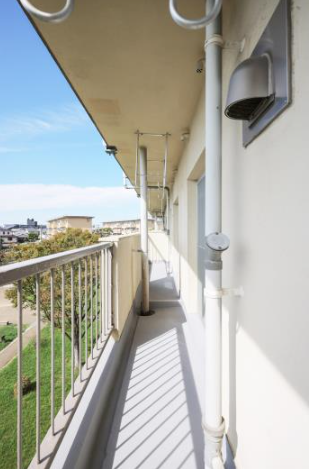 向ヶ丘第2団地＞バルコニー