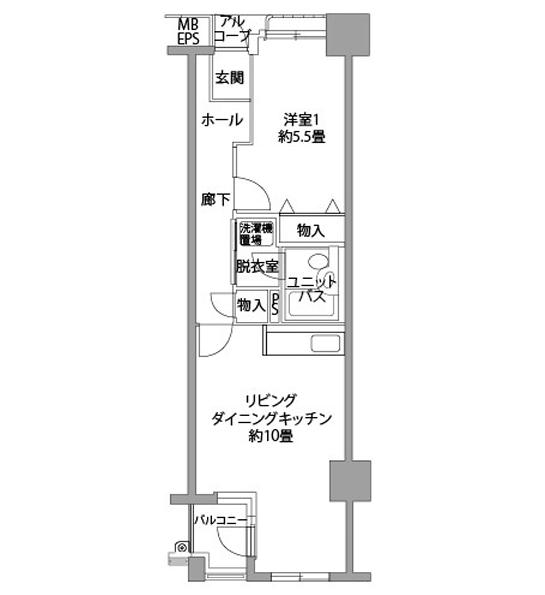 レイナ＞間取図