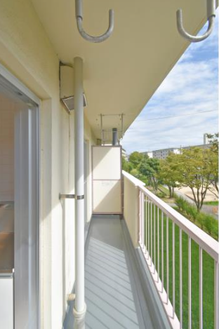 桜丘団地＞バルコニー