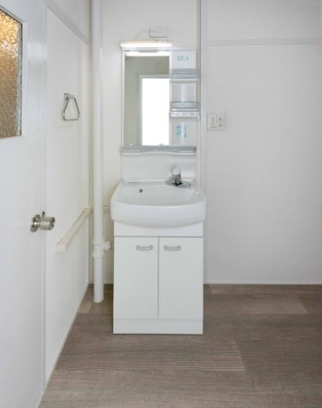 千里竹見台団地＞洗面所