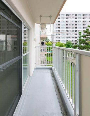 千里竹見台団地＞バルコニー