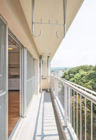 泉南一丘団地＞バルコニー