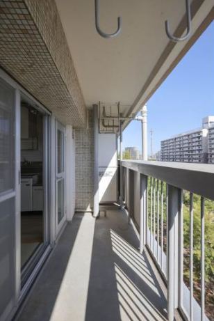 中百舌鳥公園団地＞バルコニー