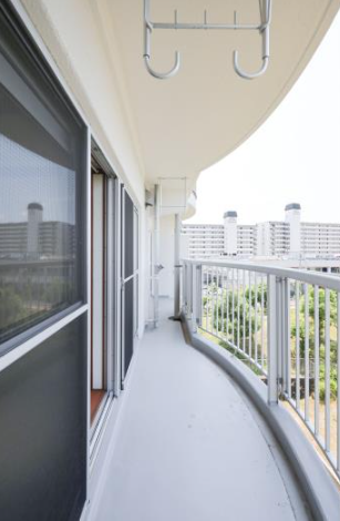 南花台団地>バルコニー