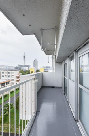 南港ひかりの団地＞バルコニー