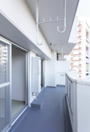 北緑丘団地＞バルコニー