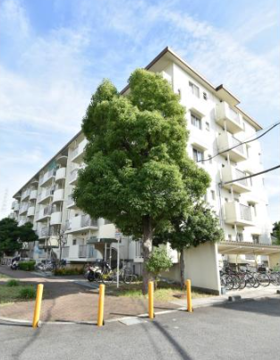 鈴の宮団地>外観