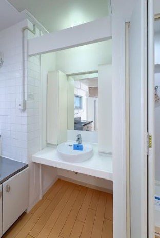 新豊里団地＞洗面所