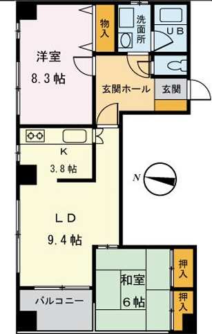 プルミエール竹尾＞間取図
