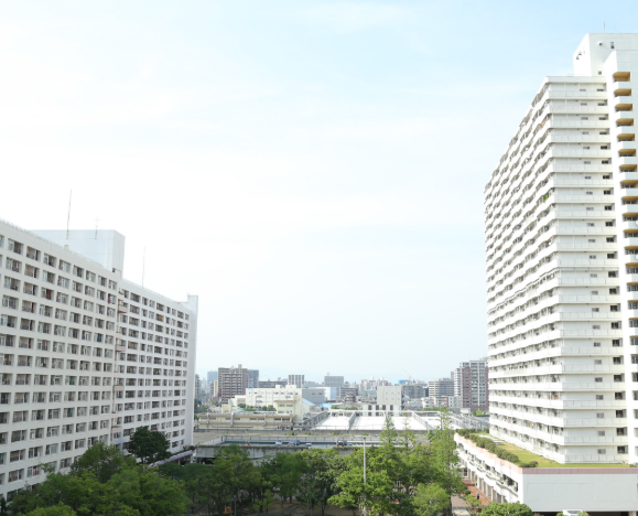 森之宮第2団地＞外観