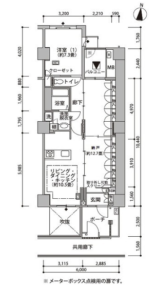 東雲キャナルコートCODAN＞間取図