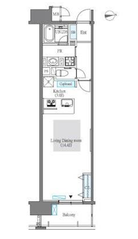 ロイヤルパークス西新井＞間取図