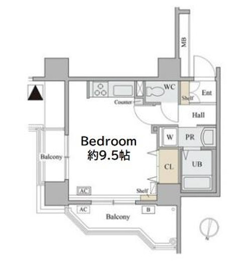コラム神泉＞間取図