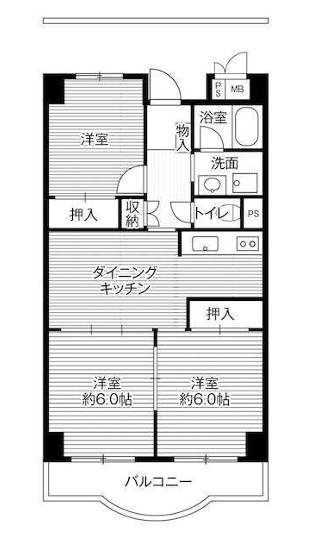 ビレッジハウス芝浦タワー＞間取図