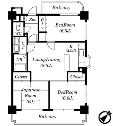 ウィル・モトキ>間取図