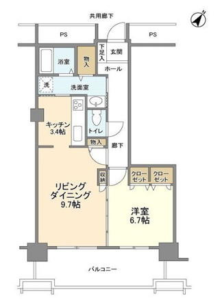トルナーレ日本橋浜町＞間取図