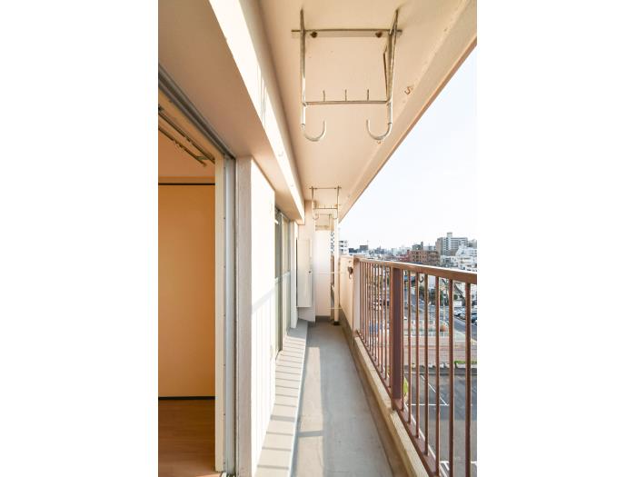 上飯田第2団地＞バルコニー