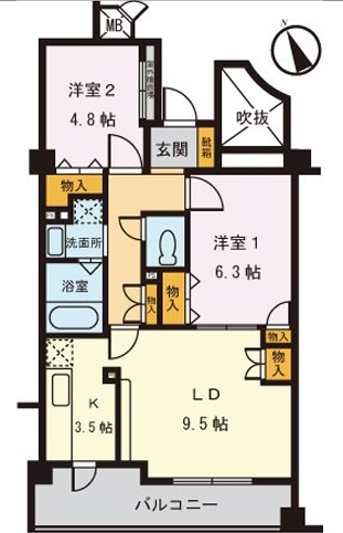 アーネスト>間取図