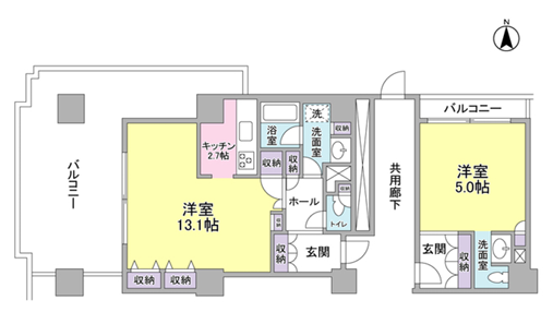 文京グリーンコート ビュータワー本駒込>間取図