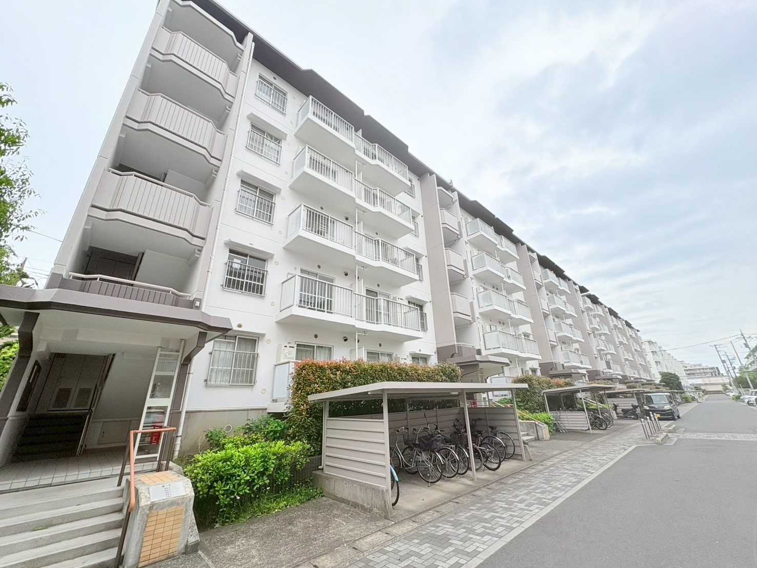 せんげん台パークタウン四番街>外観