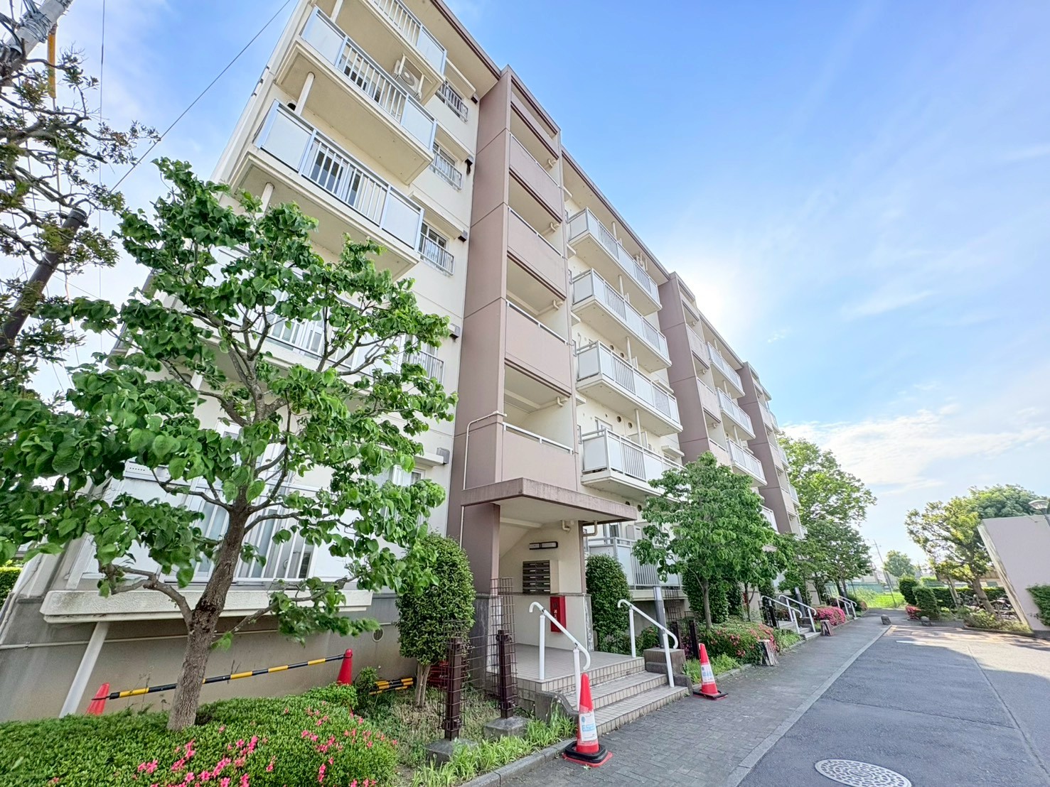 春日部小渕団地>外観