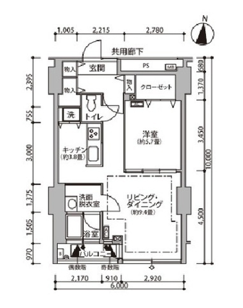 東雲キャナルコートCODAN>間取図